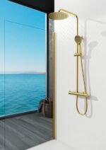 Conjunto de ducha INVERTER R HELIOS Oro - Imagen 2