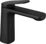 Grifo monomando lavabo LAZIO NEGRO