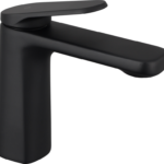 Grifo monomando lavabo LAZIO NEGRO