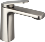 Grifo monomando lavabo LAZIO NÍQUEL PVD CEPILLADO
