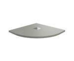 Plato de ducha semicircular carga mineral Alexia - Imagen 11