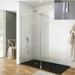 Mampara cristal fijo + abatible SCREEN MOVING BISAGRA
